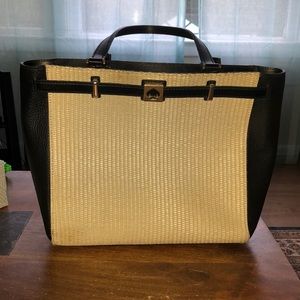Kate spade wicker purse